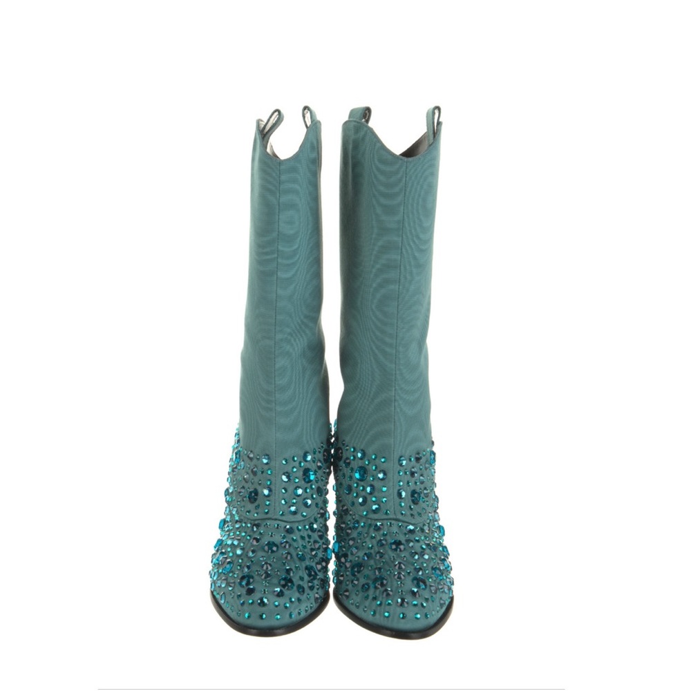 GUCCI CRYSTAL BOOTIES - Picture 3 of 5